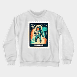 Astronaut in outer space Crewneck Sweatshirt